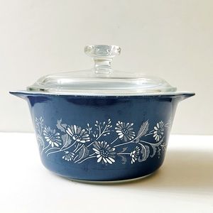 Vintage Pyrex "Colonial Mist" Small Casserole Dish 473-B